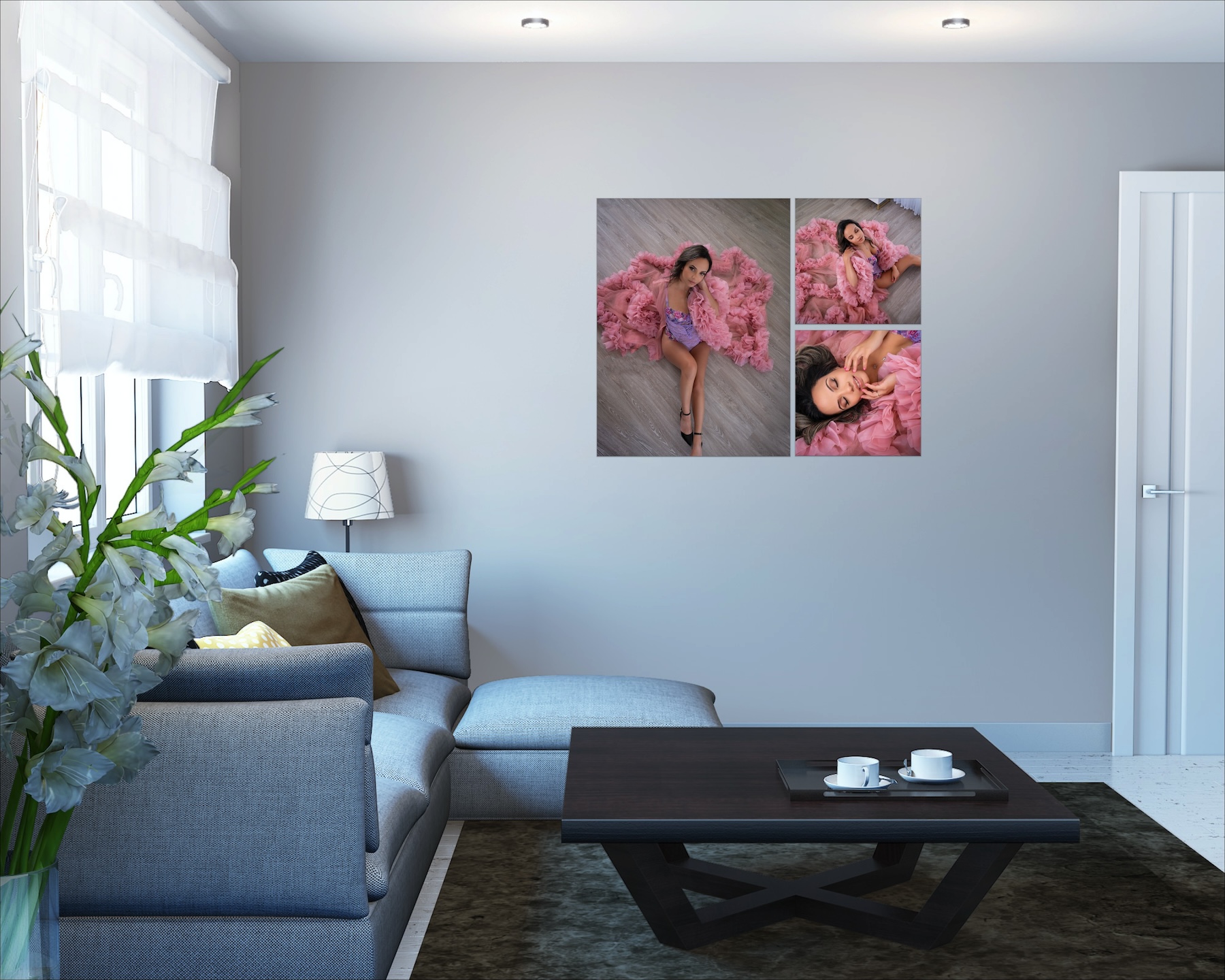 3piece wall art by franctal studio